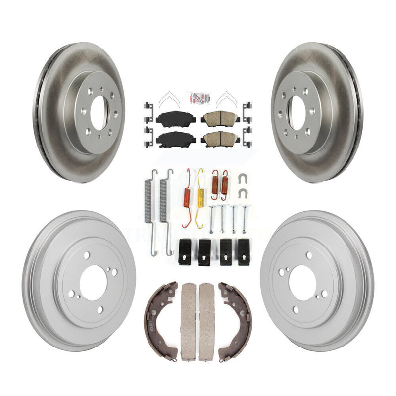 Transit Auto KGA-106316 Disc Brake Kit for 2013 Honda Fit - Front and Rear