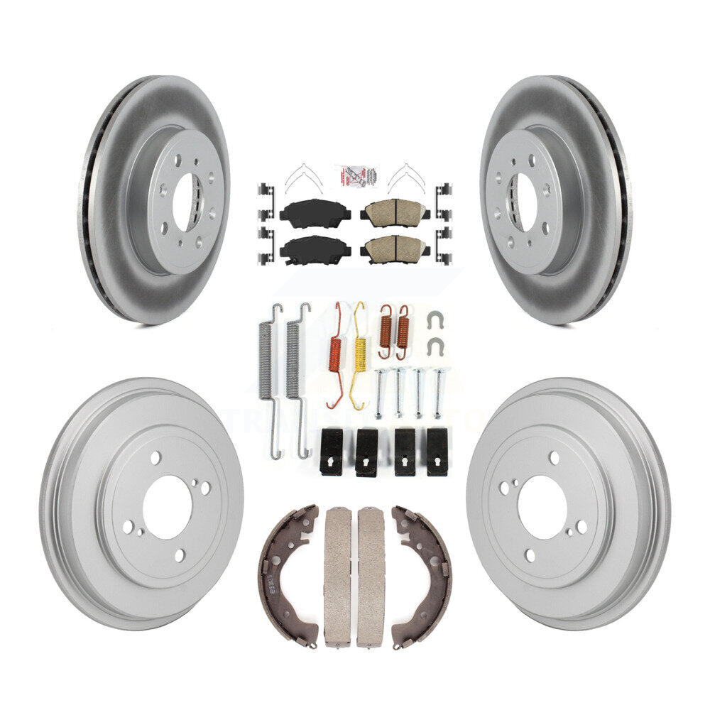 Transit Auto KGA-106317 Disc Brake Kit for 2015-2020 Honda Fit - Front and Rear