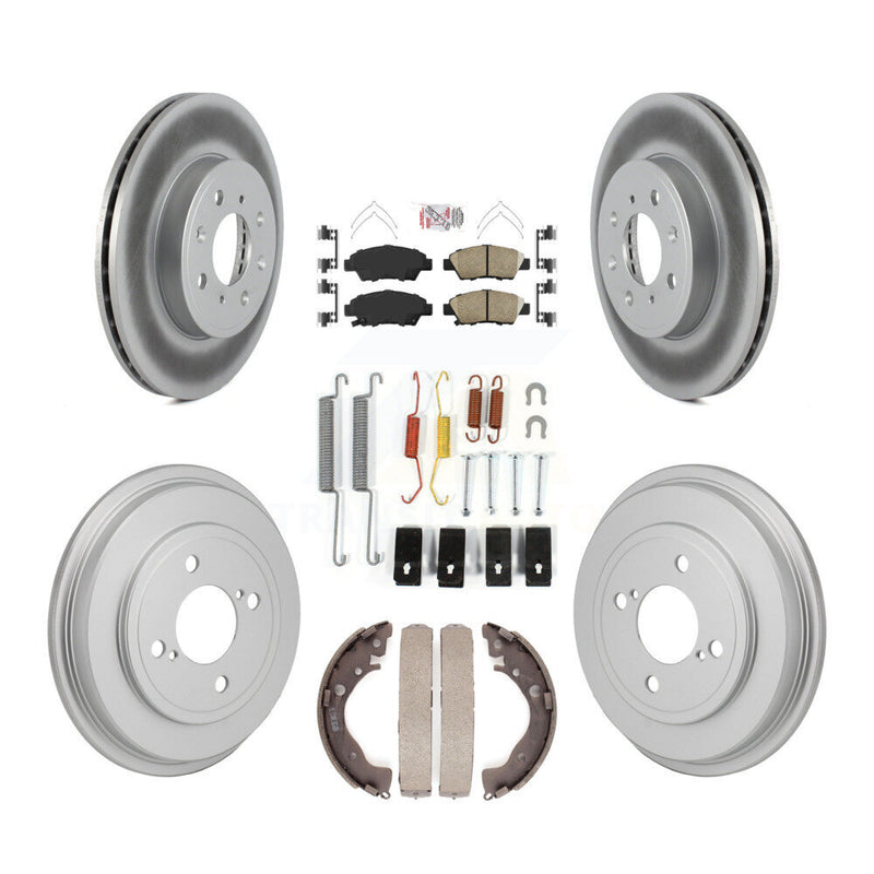 Transit Auto KGA-106317 Disc Brake Kit for 2015-2020 Honda Fit - Front and Rear