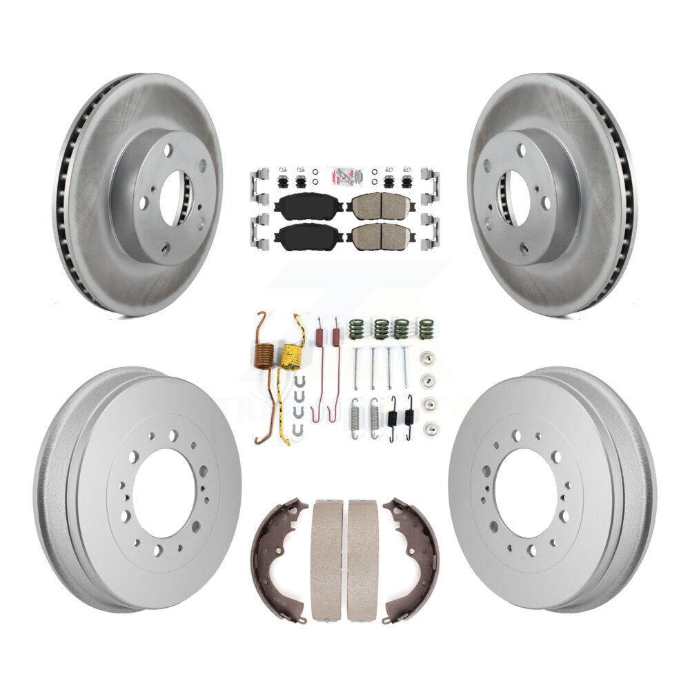 Transit Auto KGA-106320 Disc Brake Kit for 2015 Toyota Tacoma - Front and Rear