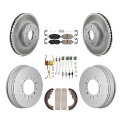Transit Auto KGA-106321 Disc Brake Kit for 2015 Toyota Tacoma - Front and Rear
