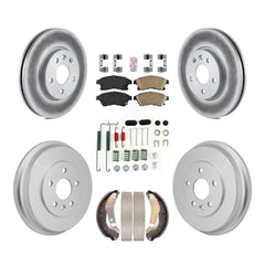 Transit Auto KGA-106322 Disc Brake Kit for 2012-2017 Chevrolet Sonic - Front and Rear