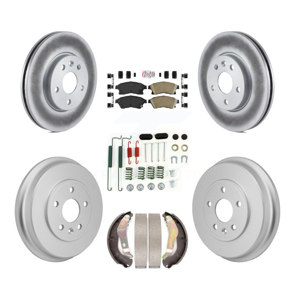 Transit Auto KGA-106323 Disc Brake Kit for 2012-2017 Chevrolet Sonic - Front and Rear
