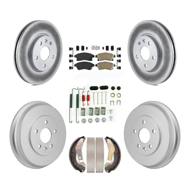 Transit Auto KGA-106323 Disc Brake Kit for 2012-2017 Chevrolet Sonic - Front and Rear