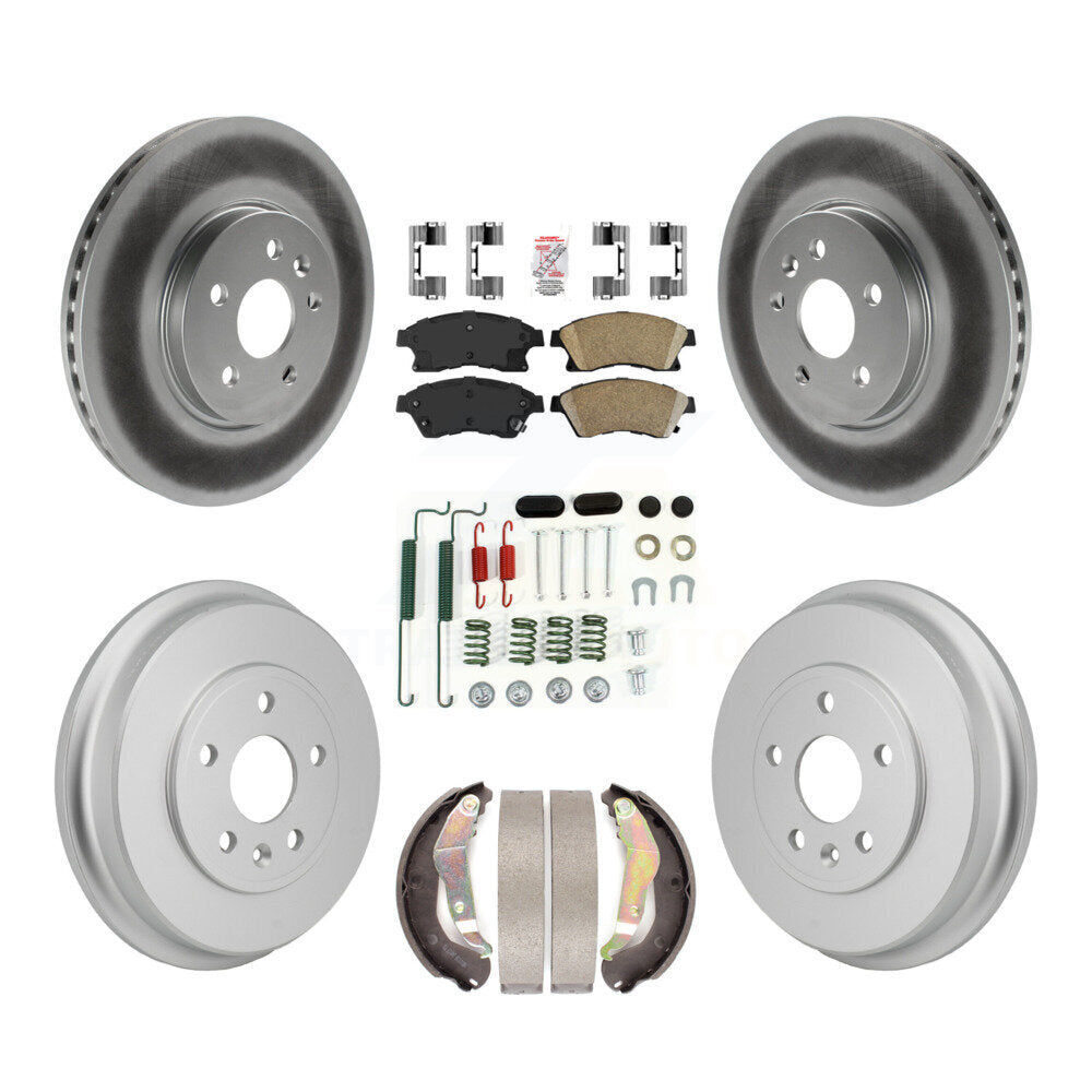 Transit Auto KGA-106324 Disc Brake Kit for 2013-2014 Chevrolet Sonic - Front and Rear