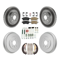 Transit Auto KGA-106324 Disc Brake Kit for 2013-2014 Chevrolet Sonic - Front and Rear
