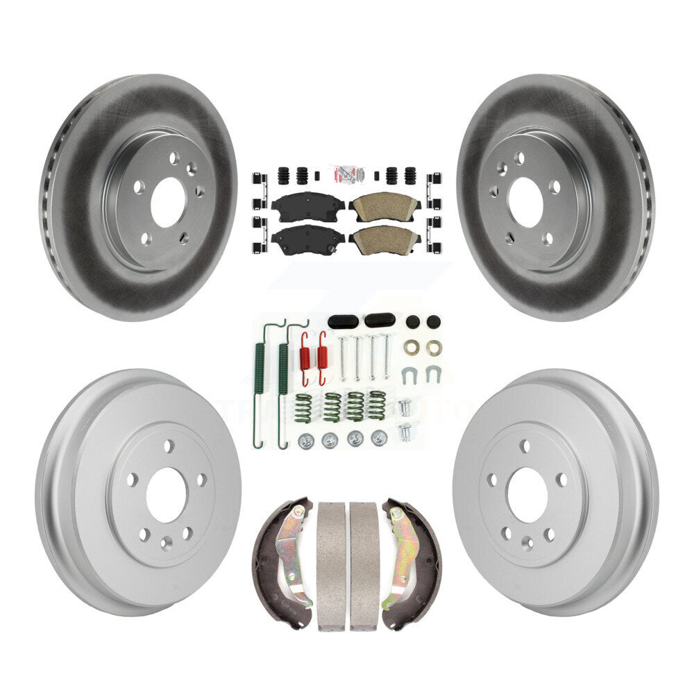 Transit Auto KGA-106325 Disc Brake Kit for 2013-2014 Chevrolet Sonic - Front and Rear