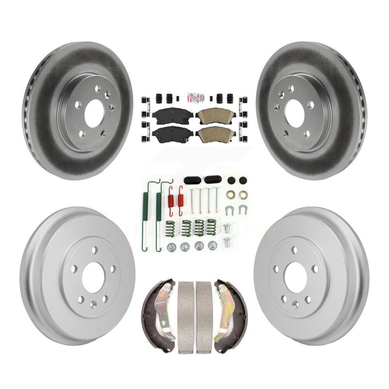 Transit Auto KGA-106325 Disc Brake Kit for 2013-2014 Chevrolet Sonic - Front and Rear