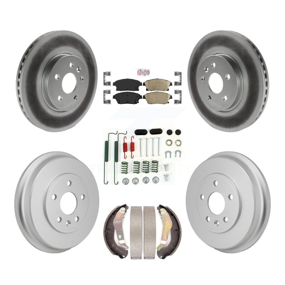 Transit Auto KGA-106326 Disc Brake Kit for 2013-2017 Chevrolet Trax - Front and Rear
