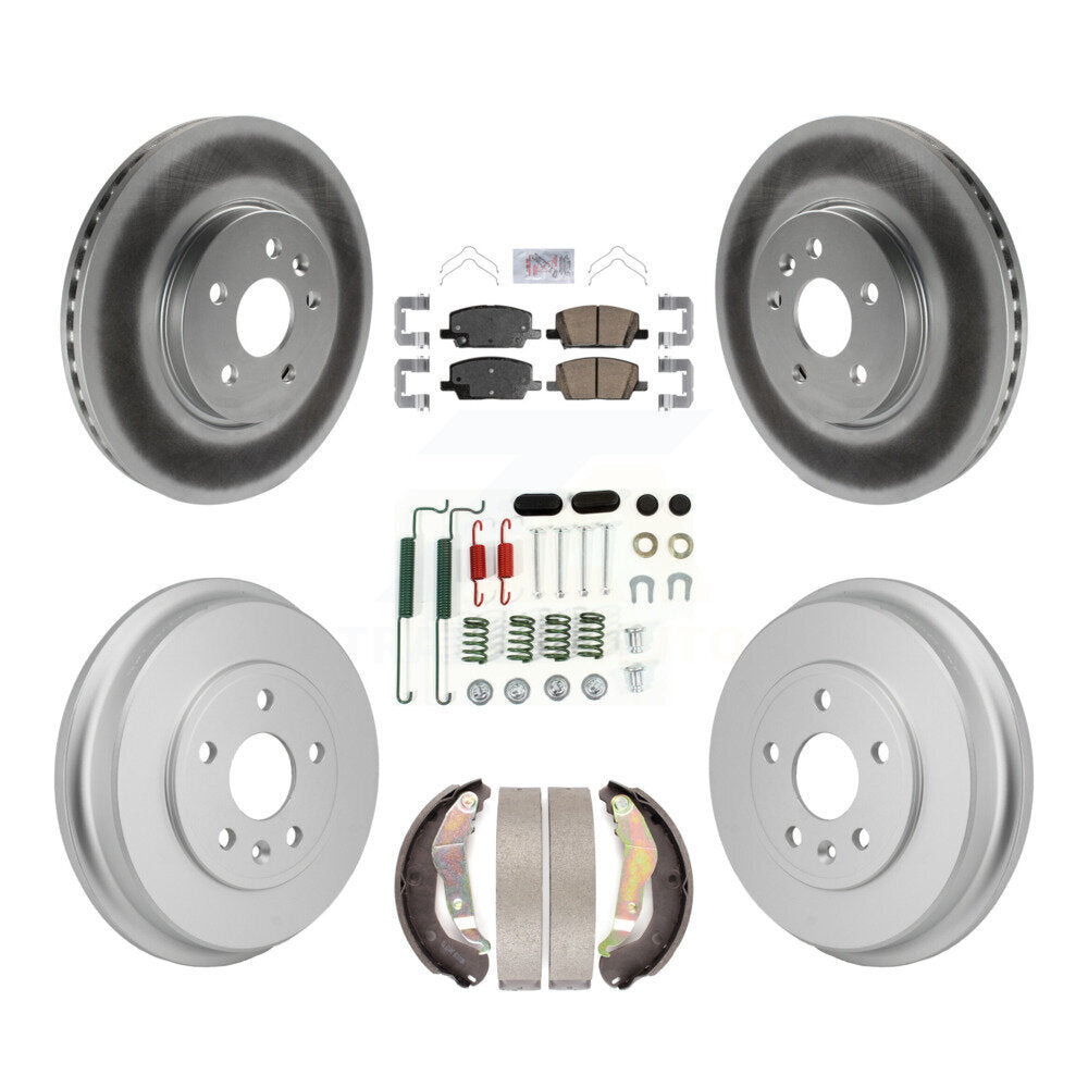 Transit Auto KGA-106328 Disc Brake Kit for 2018-2022 Chevrolet Trax - Front and Rear