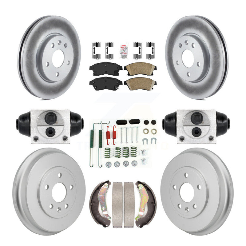 Transit Auto KGA-106333 Disc Brake Kit for 2012-2017 Chevrolet Sonic - Front and Rear