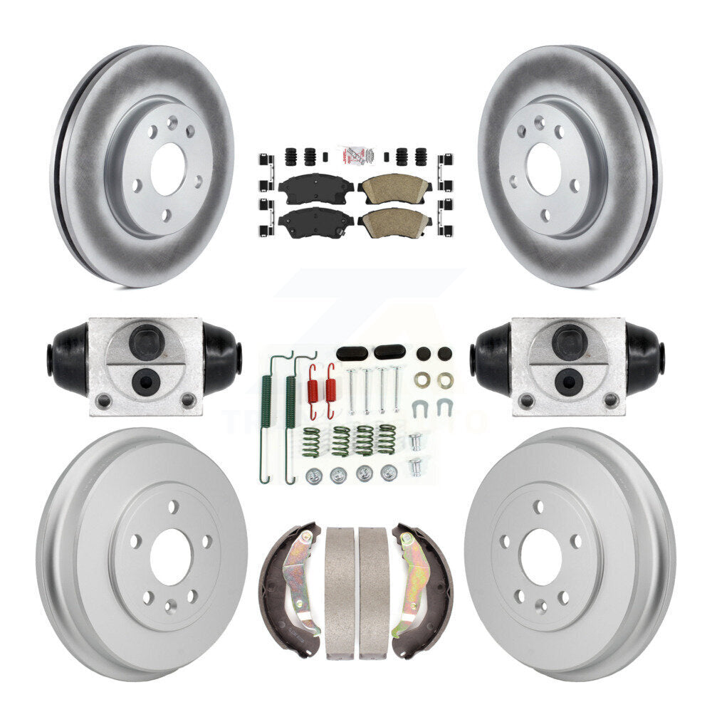 Transit Auto KGA-106334 Disc Brake Kit for 2012-2017 Chevrolet Sonic - Front and Rear