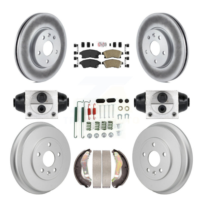 Transit Auto KGA-106334 Disc Brake Kit for 2012-2017 Chevrolet Sonic - Front and Rear