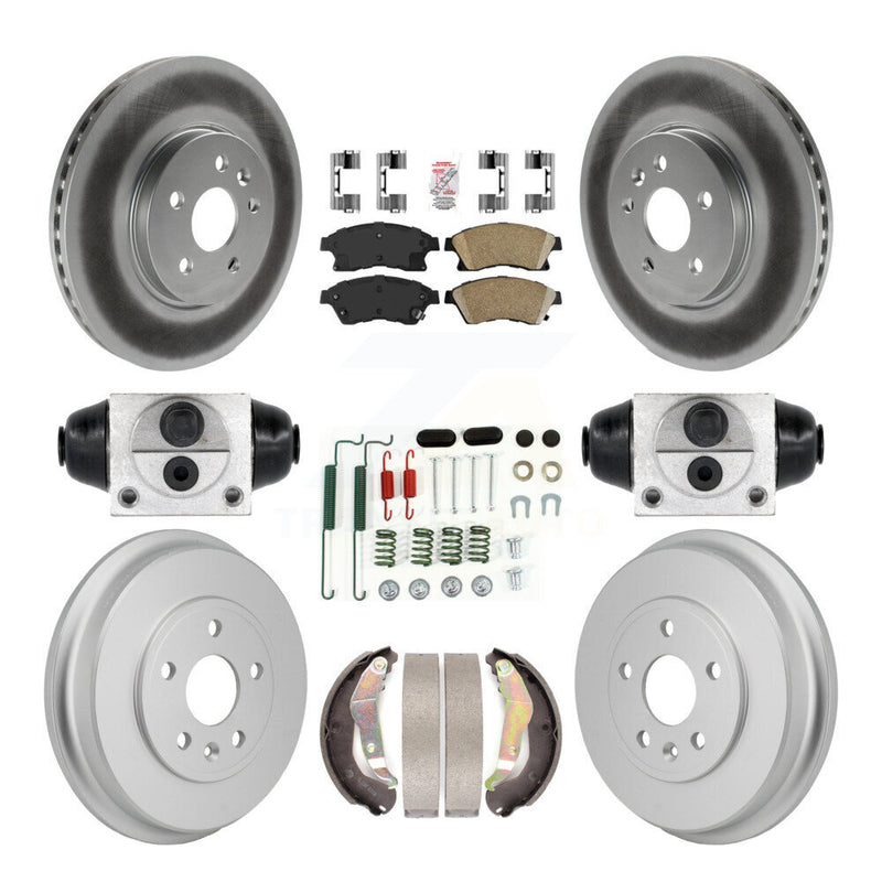 Transit Auto KGA-106335 Disc Brake Kit for 2013-2014 Chevrolet Sonic - Front and Rear