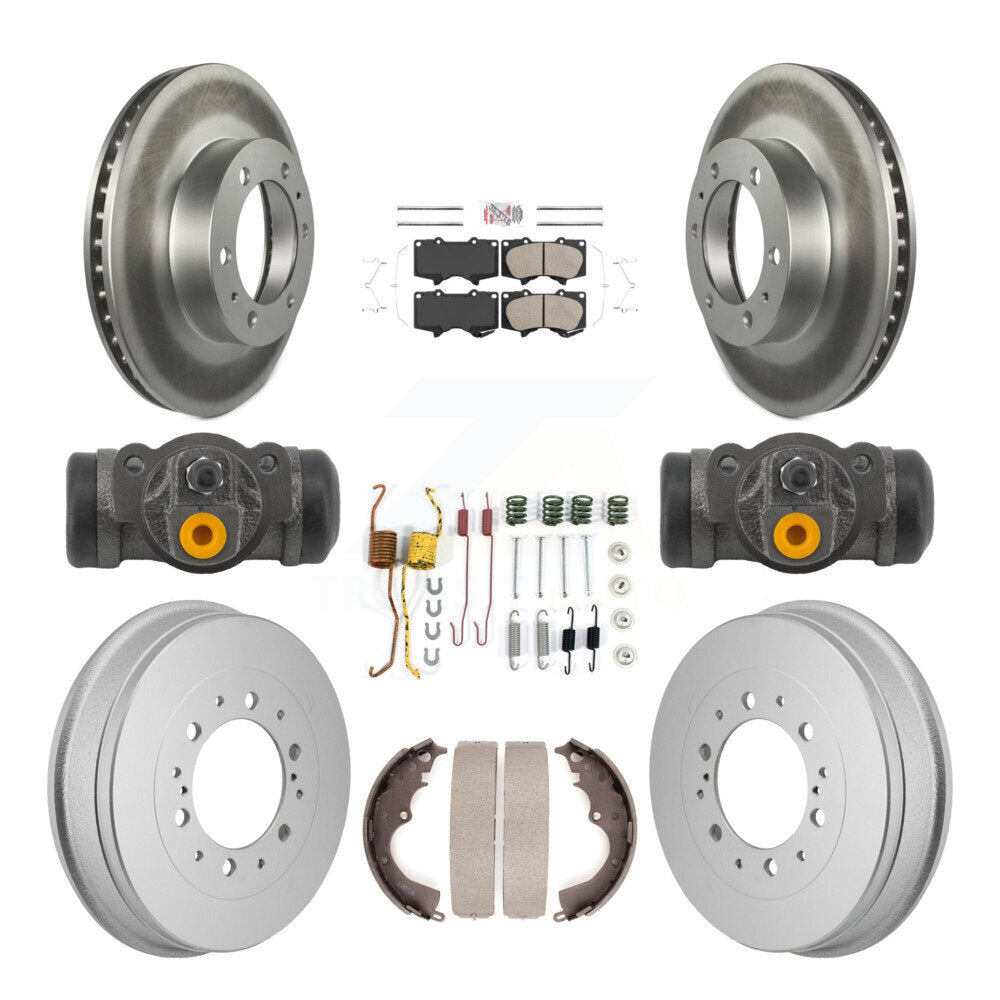 Transit Auto KGA-106339 Disc Brake Kit for 2005-2023 Toyota Tacoma - Front and Rear