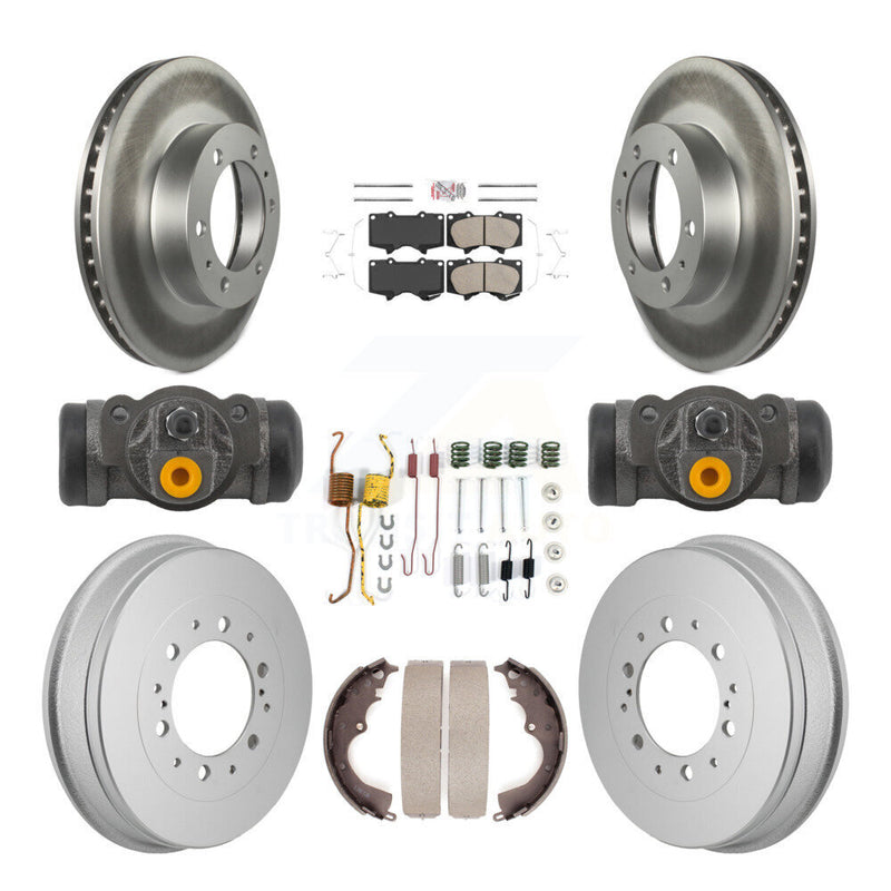 Transit Auto KGA-106339 Disc Brake Kit for 2005-2023 Toyota Tacoma - Front and Rear
