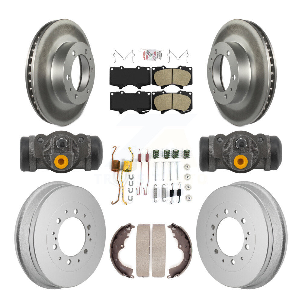 Transit Auto KGA-106340 Disc Brake Kit for 2005-2023 Toyota Tacoma - Front and Rear