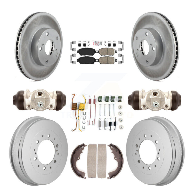 Transit Auto KGA-106341 Disc Brake Kit for 2015 Toyota Tacoma - Front and Rear