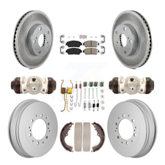 Transit Auto KGA-106342 Disc Brake Kit for 2015 Toyota Tacoma - Front and Rear