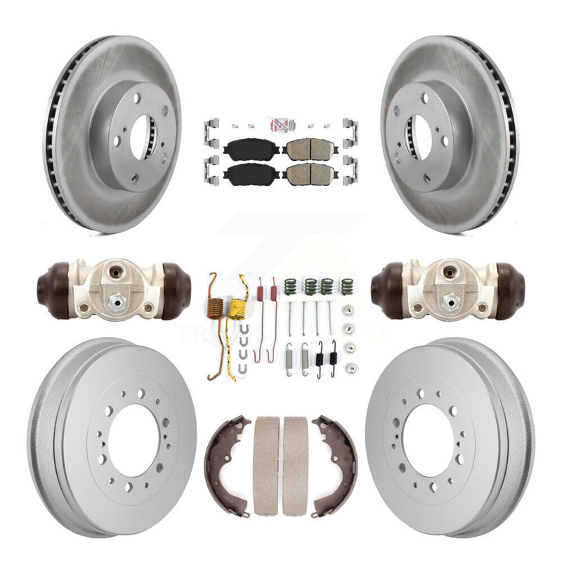 Transit Auto KGA-106342 Disc Brake Kit for 2015 Toyota Tacoma - Front and Rear