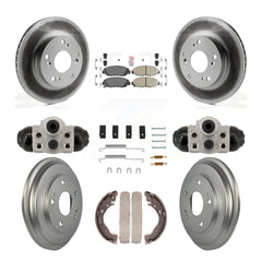 Transit Auto KGA-106343 Disc Brake Kit for 2012-2015 Honda Civic - Front and Rear