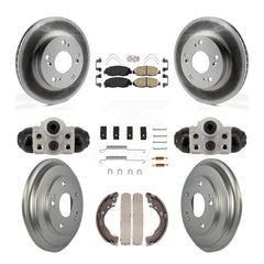 Transit Auto KGA-106344 Disc Brake Kit for 2012-2015 Honda Civic - Front and Rear