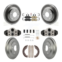 Transit Auto KGA-106348 Disc Brake Kit for 2015 Honda Civic - Front and Rear