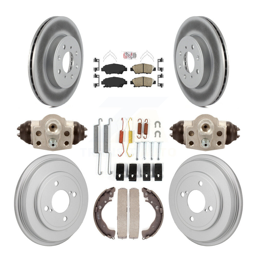 Transit Auto KGA-106353 Disc Brake Kit for 2015-2019 Honda Fit - Front and Rear
