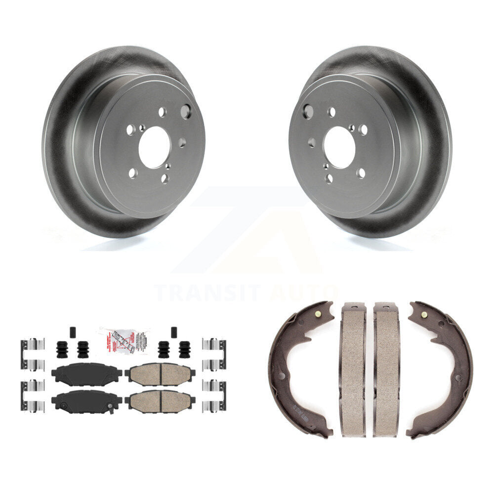 Transit Auto KGA-106355 Disc Brake Kit for 2008-2014 Subaru Impreza, Subaru Legacy and More - Rear