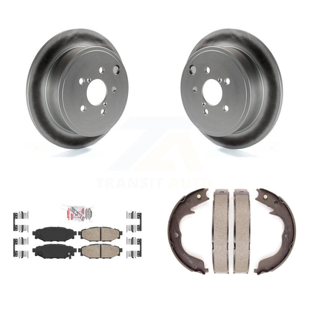 Transit Auto KGA-106356 Disc Brake Kit for 2008-2014 Subaru Impreza, Subaru Legacy and More - Rear