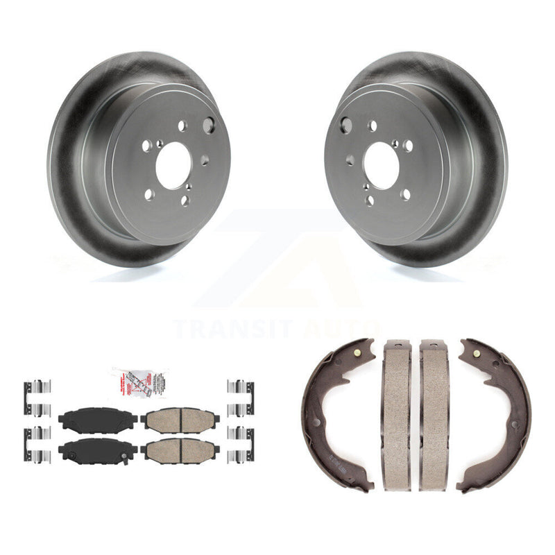 Transit Auto KGA-106356 Disc Brake Kit for 2008-2014 Subaru Impreza, Subaru Legacy and More - Rear