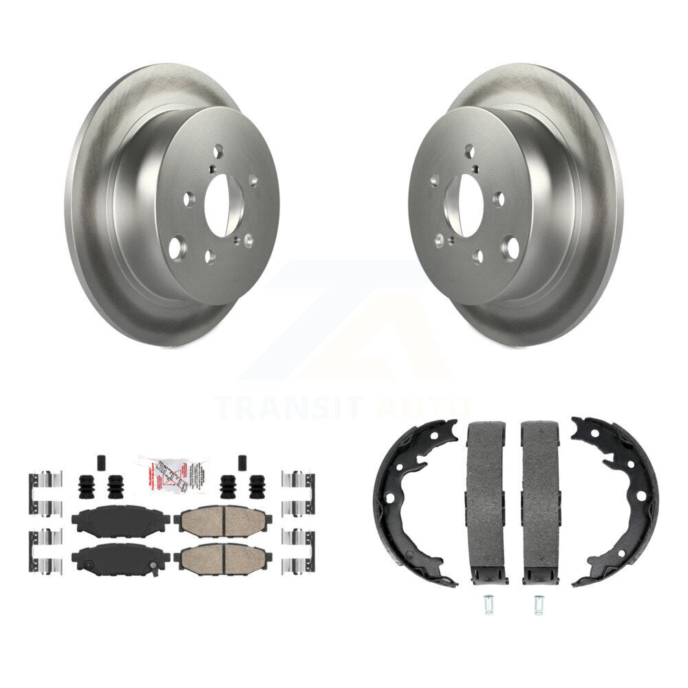 Transit Auto KGA-106358 Disc Brake Kit for 2012-2022 Subaru Crosstrek, Subaru Impreza and More - Rear