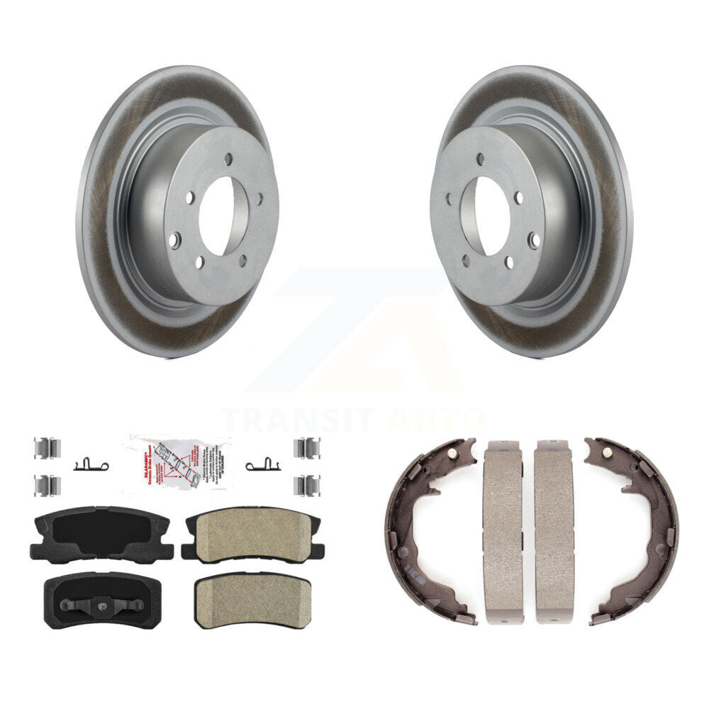 Transit Auto KGA-106370 Disc Brake Kit for 2007-2017 Jeep Compass, Jeep Patriot and More - Rear