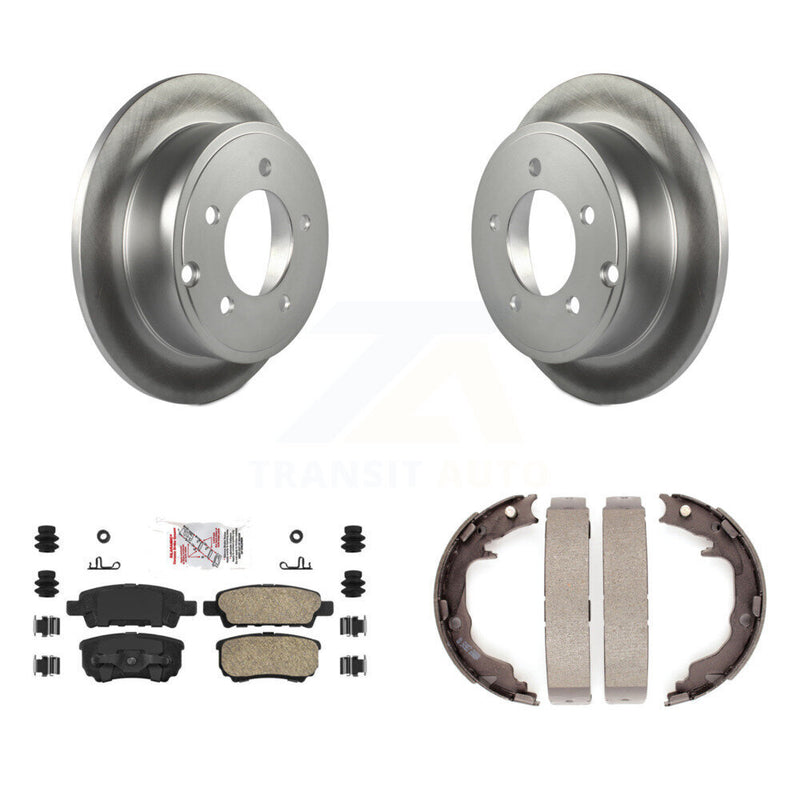 Transit Auto KGA-106372 Disc Brake Kit for 2007-2017 Jeep Compass, Jeep Patriot and More - Rear