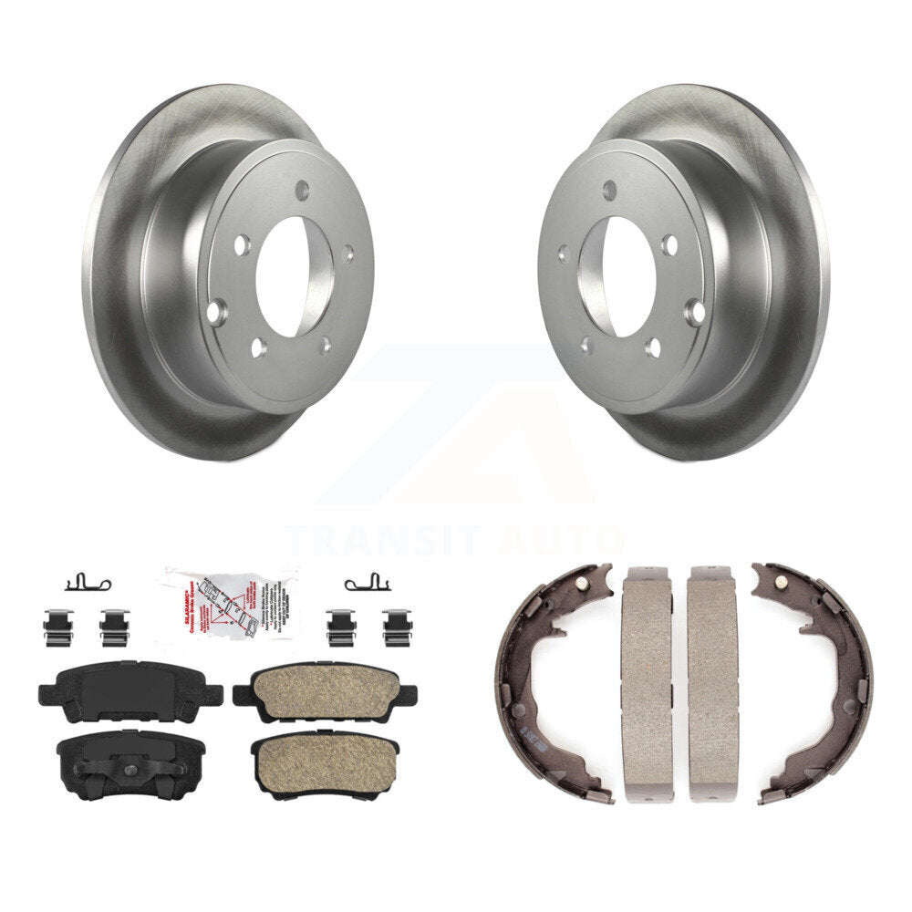 Transit Auto KGA-106373 Disc Brake Kit for 2007-2017 Jeep Compass, Jeep Patriot and More - Rear