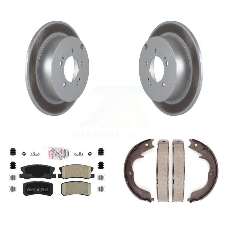 Transit Auto KGA-106375 Disc Brake Kit for 2008-2014 Mitsubishi Lancer, Mitsubishi Outlander - Rear
