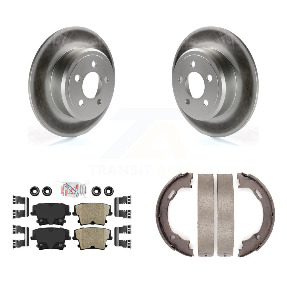 Transit Auto KGA-106377 Disc Brake Kit for 2005-2021 Dodge Challenger, Dodge Charger and More - Rear