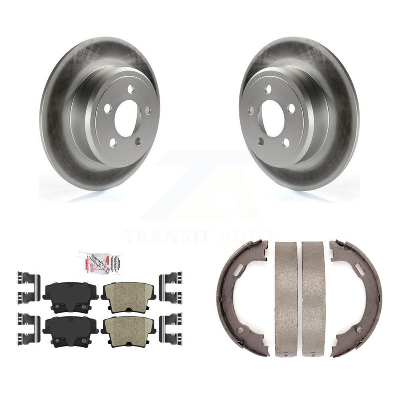 Transit Auto KGA-106379 Disc Brake Kit for 2005-2021 Dodge Challenger, Dodge Charger and More - Rear