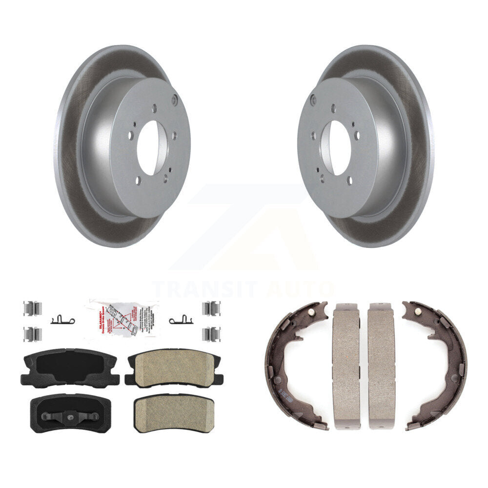 Transit Auto KGA-106384 Disc Brake Kit for 2007-2011 Mitsubishi Outlander - Rear