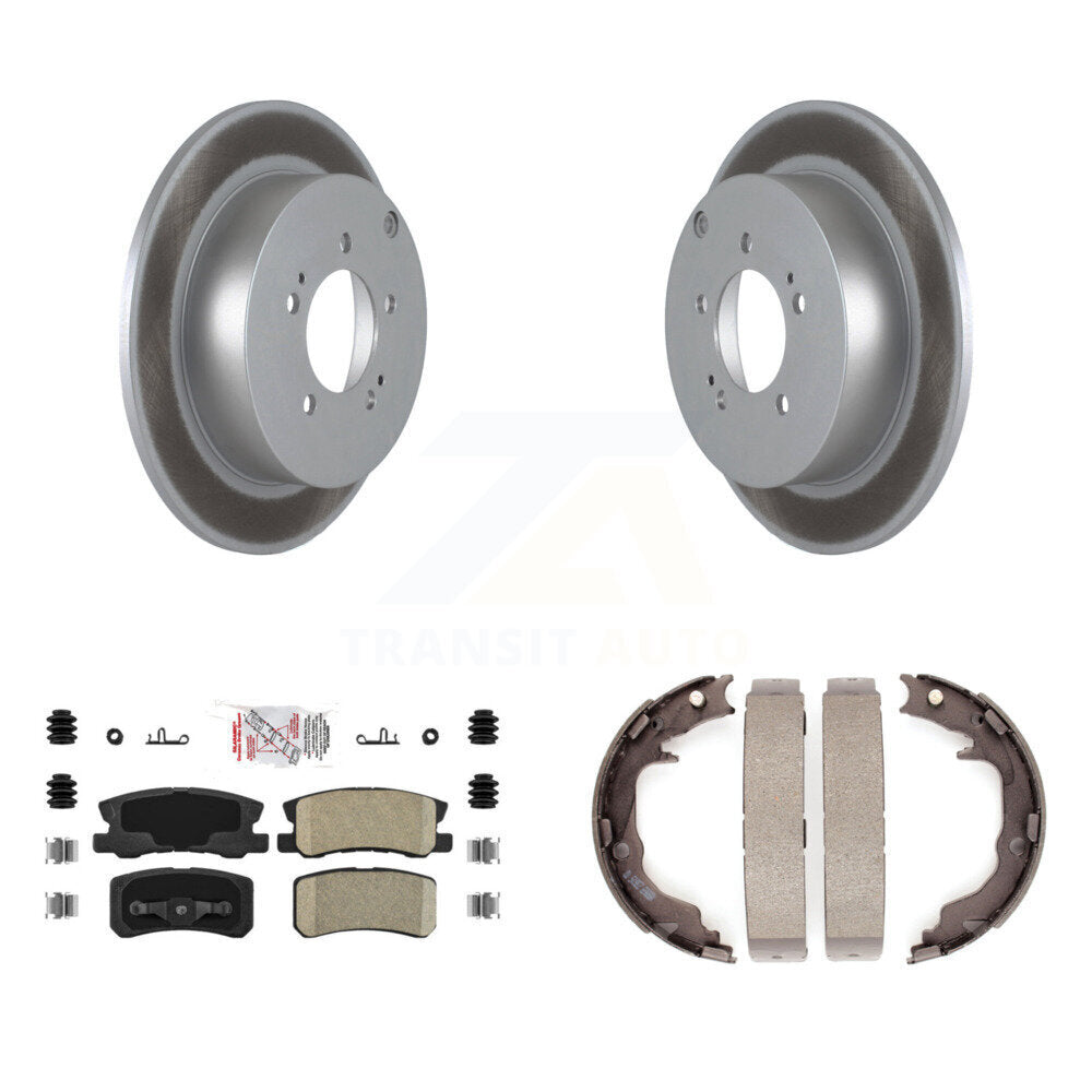 Transit Auto KGA-106385 Disc Brake Kit for 2007-2011 Mitsubishi Outlander - Rear