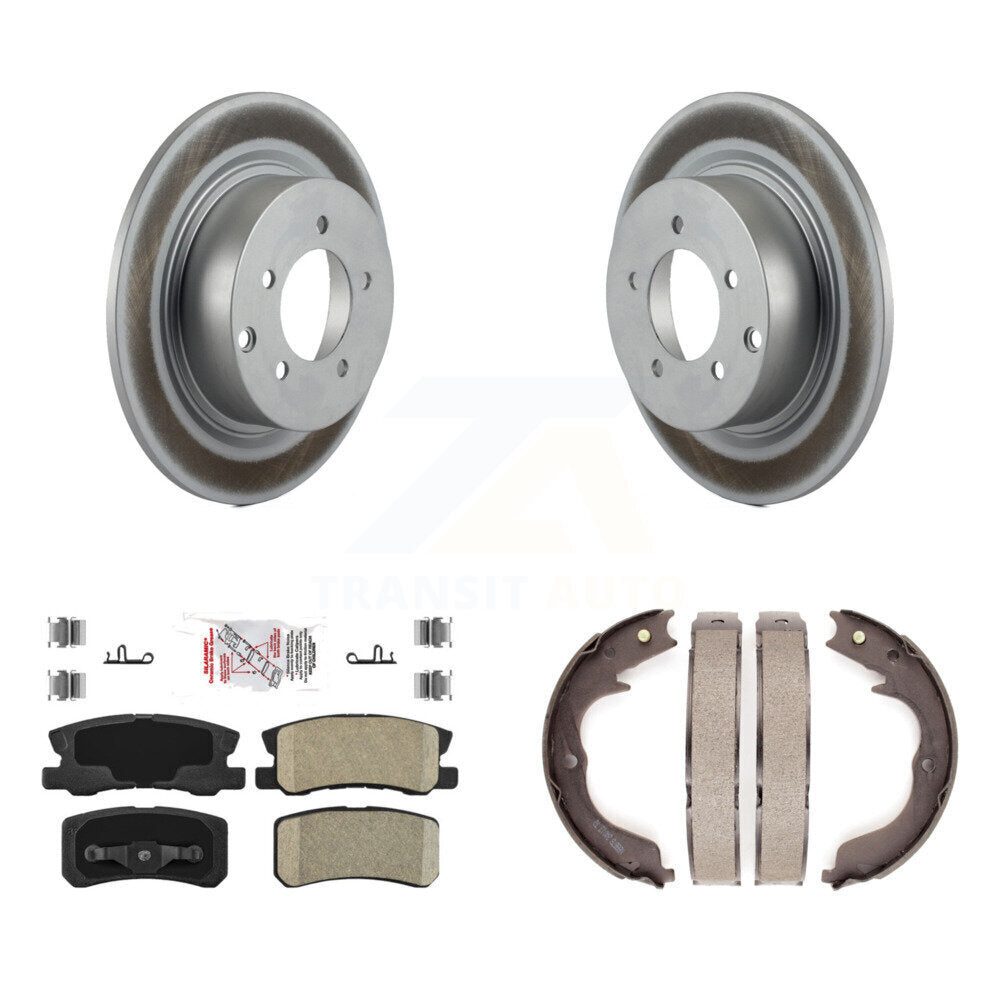 Transit Auto KGA-106386 Disc Brake Kit for 2008 Mitsubishi Outlander - Rear