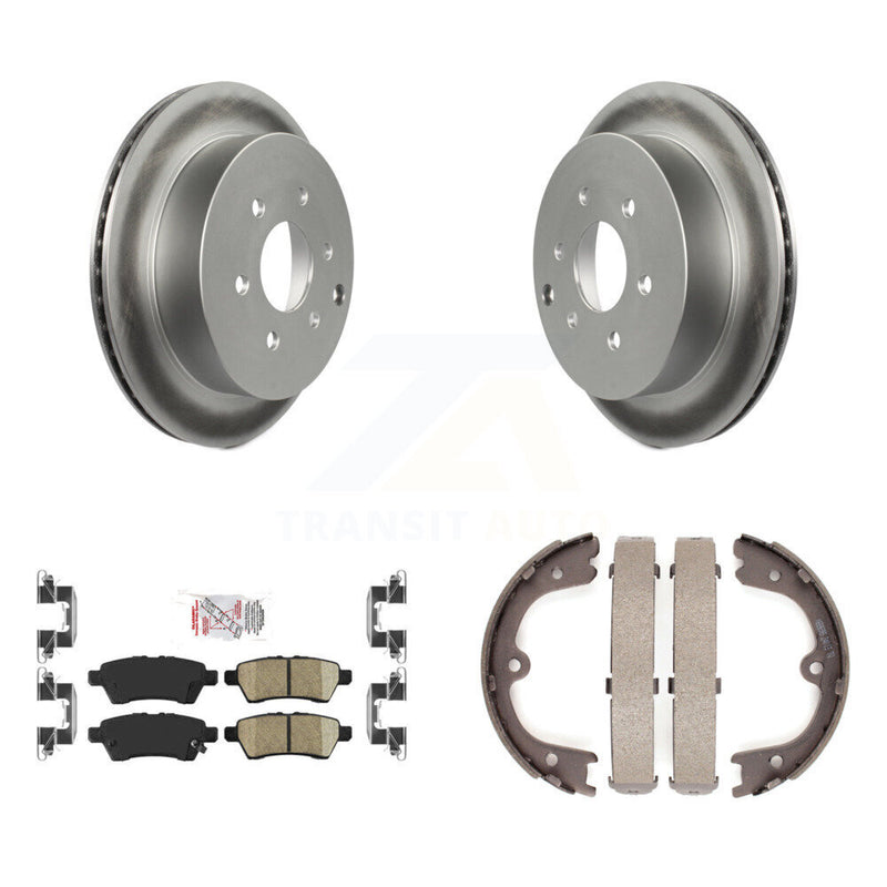 Transit Auto KGA-106389 Disc Brake Kit for 2006-2007 Nissan Xterra - Rear