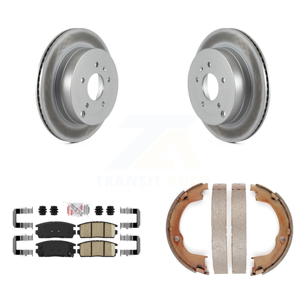 Transit Auto KGA-106392 Disc Brake Kit for 2007-2015 Chevrolet Captiva Sport, Saturn Vue and More - Rear