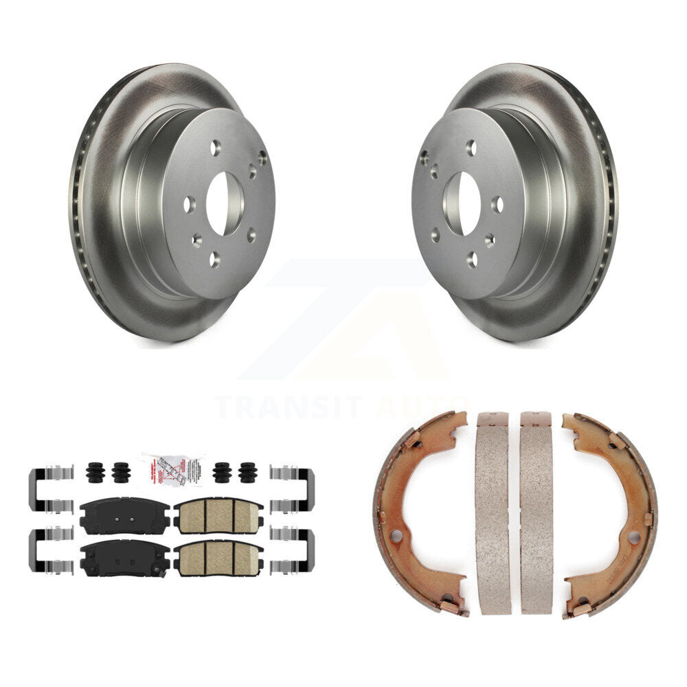 Transit Auto KGA-106394 Disc Brake Kit for 2010-2017 Chevrolet Equinox, GMC Terrain - Rear