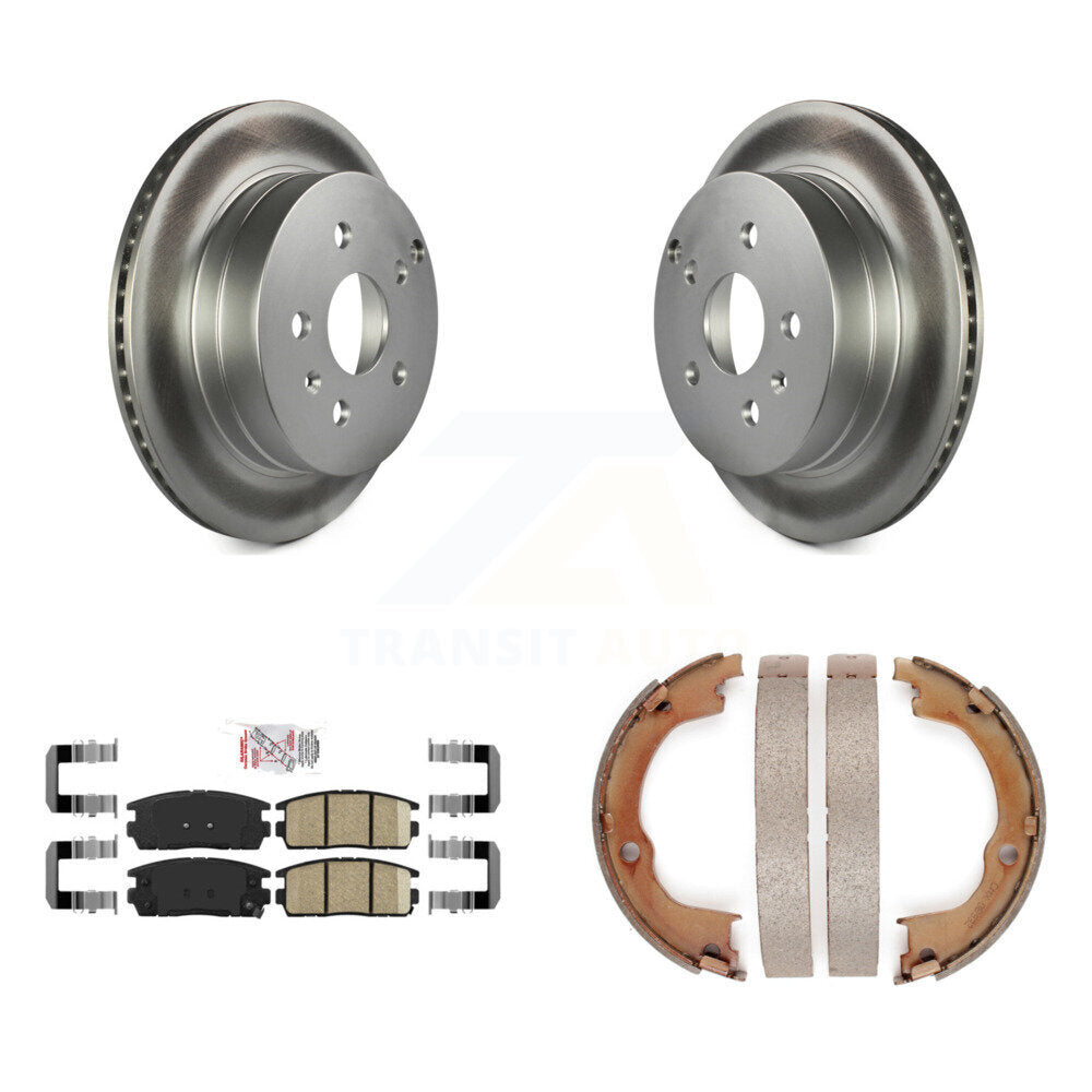 Transit Auto KGA-106395 Disc Brake Kit for 2010-2017 Chevrolet Equinox, GMC Terrain - Rear