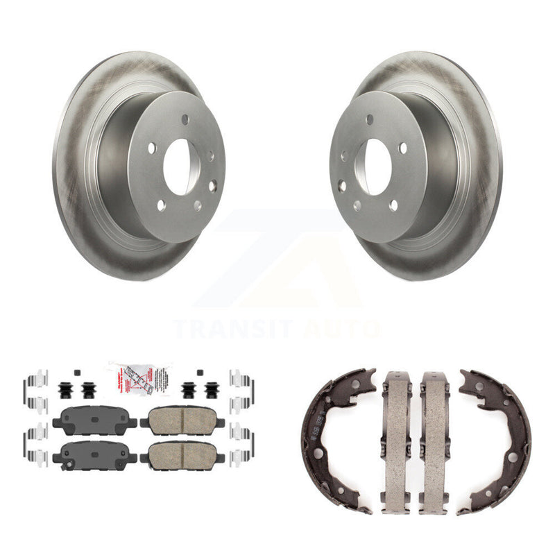 Transit Auto KGA-106407 Disc Brake Kit for 2007-2012 Nissan Sentra - Rear