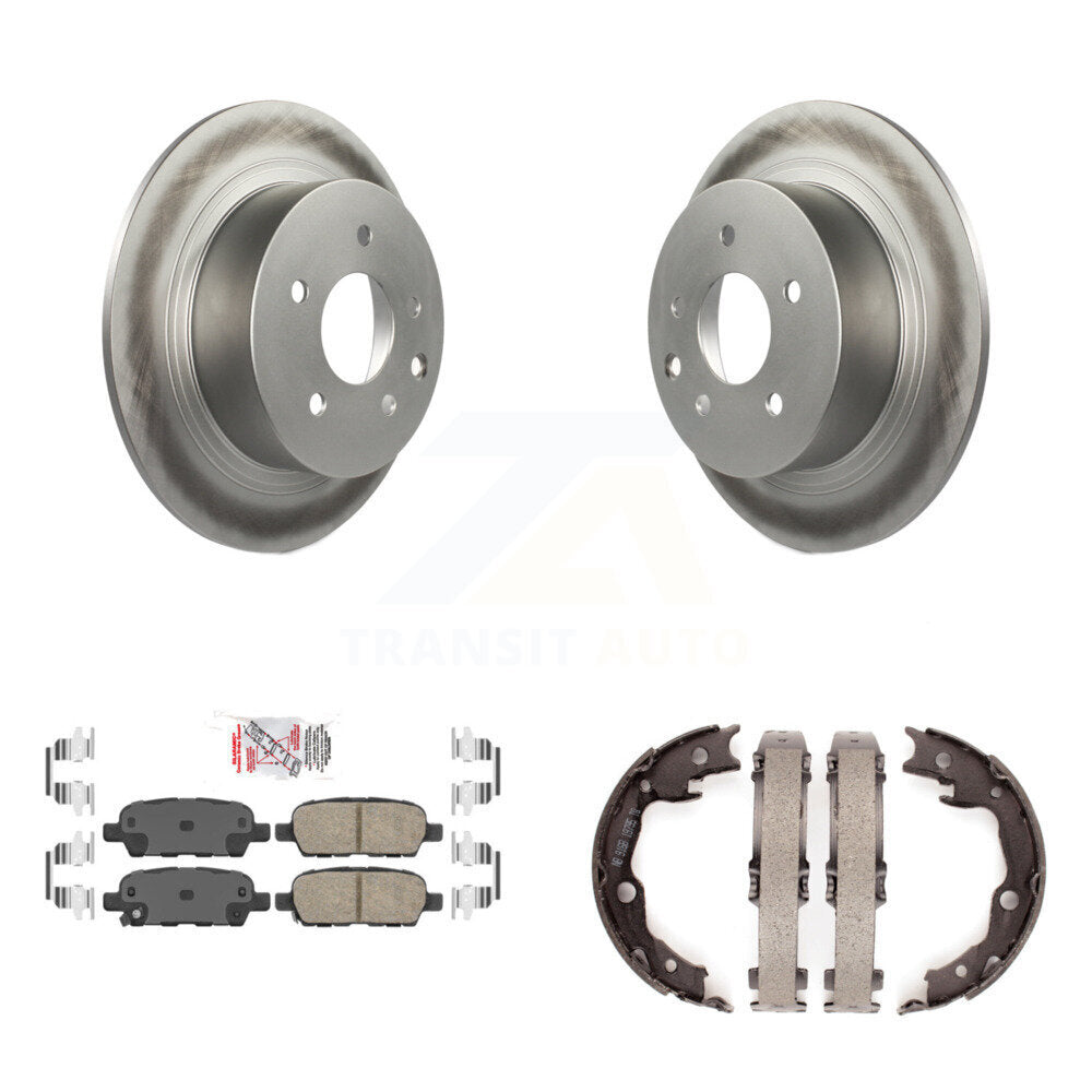 Transit Auto KGA-106408 Disc Brake Kit for 2007-2012 Nissan Sentra - Rear