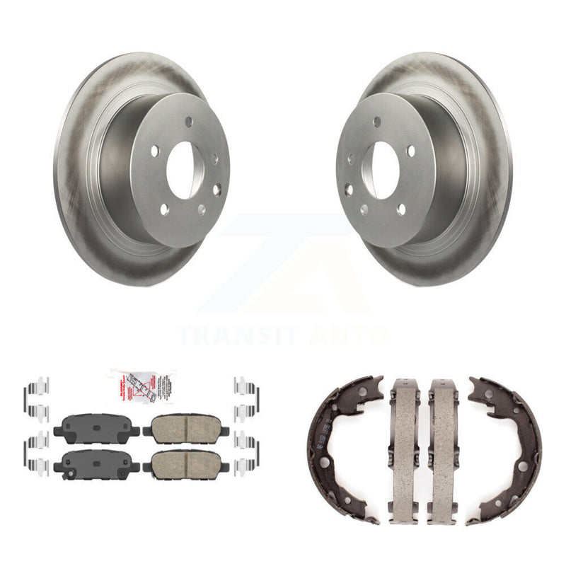 Transit Auto KGA-106408 Disc Brake Kit for 2007-2012 Nissan Sentra - Rear