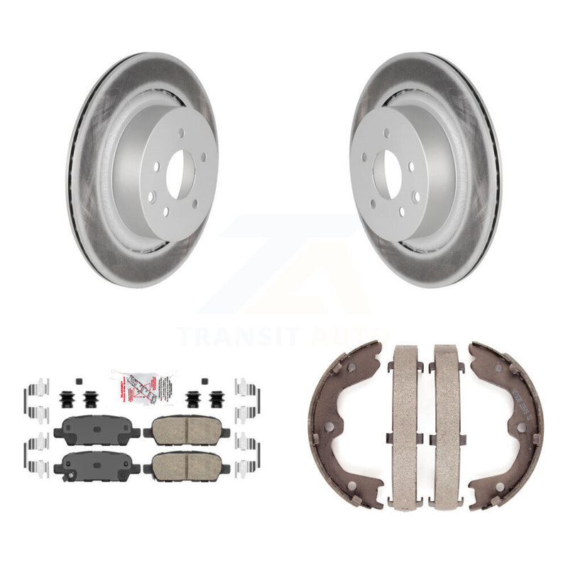 Transit Auto KGA-106409 Disc Brake Kit for 2007-2014 INFINITI Q60, INFINITI G37, INFINITI G35 - Rear