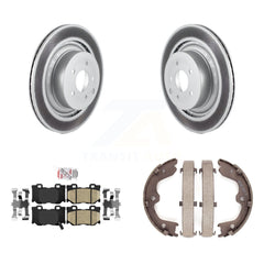 Transit Auto KGA-106410 Disc Brake Kit for 2009-2016 INFINITI Q60, INFINITI G37, Nissan 370Z - Rear